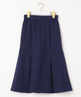 ANY SIS 【洗える】タックマーメイド スカート ロイヤルブルー