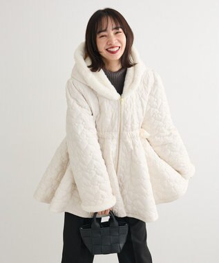 Green Parks ・ｓｗｉｎｇ　ｂｙ　ハートキルトフレアコート