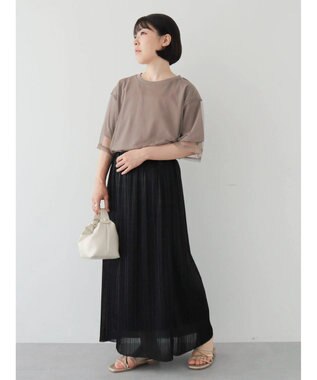 Green Parks BEST PRICE チュールレイヤードプルオーバー Gray