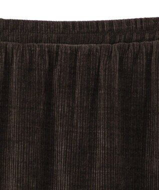 YECCA VECCA コーデュロイナロースカート Brown