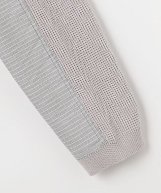 JOSEPH ABBOUD MOUNTAIN 【UNISEX】コーデュラコットン パーカー ライトグレー系