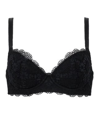 BRADELIS New York 【BRADELIS New York / 育乳補整ブラ・STEP1 集める】ジャスミンステップ1ブラ25A1 補正下着 ブラジャー ブラック