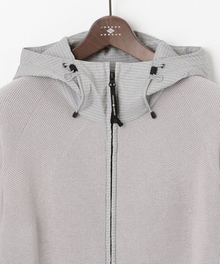 JOSEPH ABBOUD MOUNTAIN 【UNISEX】コーデュラコットン パーカー ライトグレー系
