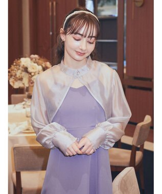 earth music&ecology ＳＥＴ２点ボレロ＋キャミワンピース Sax