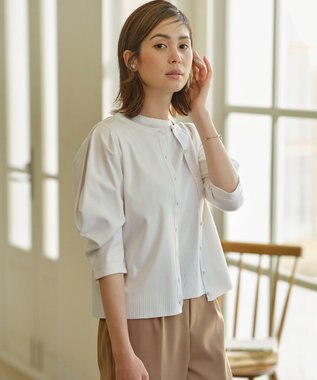 組曲 【WEB限定】セーターマシーン カーディガン アイボリー系