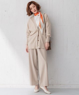 23区 【Oggi4月号掲載】ダイヤ スカーフ オレンジ系