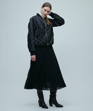 BEIGE， MOYE / プリーツスカート Black