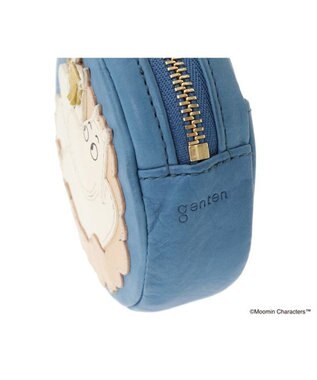 genten ポーチ「ムーミンとスノークのおじょうさん」 ブルー