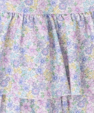 ANY KIDS 総柄 フリル ワンピース 水着 小花柄