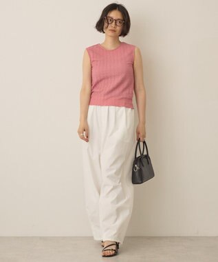 AMERICAN HOLIC フクレジャガードノースリーブトップス Pink