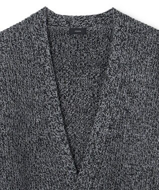 JOSEPH HOMME リッジメリノ　Vネックカーディガン グレー系