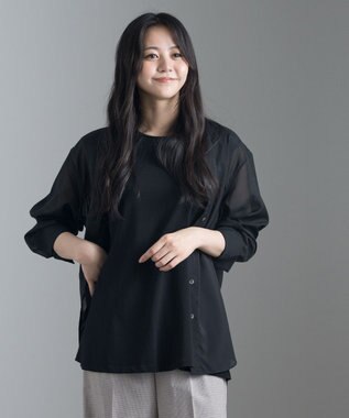 ONWARD Reuse Park 【23区】カットソー秋冬 ブラック