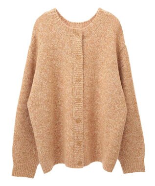 Green Parks ２ＷＡＹメランジＭＩＸニットプルオーバー Orange