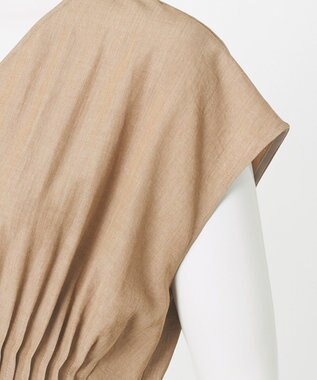 23区 【GOLD LABEL】ナチュラルシャンブレー ワンピース ベージュ系