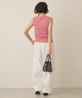 AMERICAN HOLIC フクレジャガードノースリーブトップス Pink