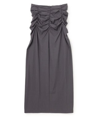 uncrave 【DAWN×uncrave】LOOSE STRAIGHT SKIRT グレー