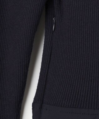 Feroux ティアードスカートドッキング ワンピース ネイビー系