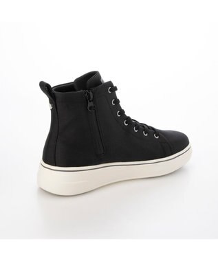 ing <ing>【レイン対応】ハイカット厚底スニーカー ブラック