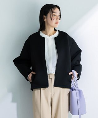 Green Parks Ｏ．２ｗａｙボウタイブラウス Ecru