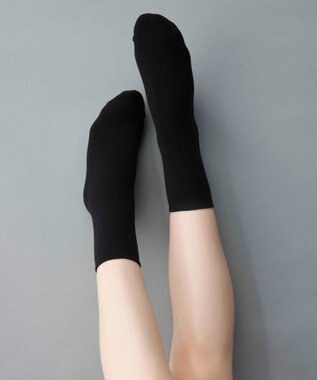 WEGO ぽかぽかカイロコットンソックス ブラック