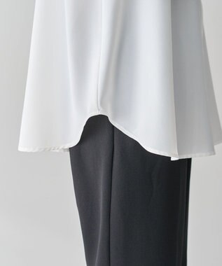 Green Parks Ｏ．２ｗａｙボウタイブラウス Ecru