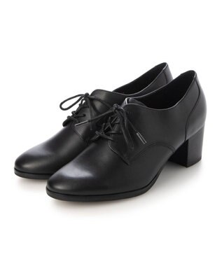 ing <ing>ヒールレースアップシューズ ブラック