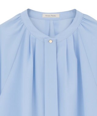 Green Parks Ｏ．２ｗａｙボウタイブラウス Sax