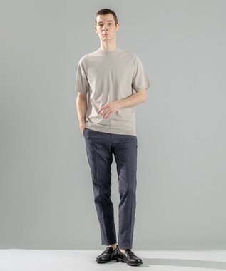 JOSEPH HOMME 【WEB限定カラーあり】【洗える/ストレッチ】リュクスレーヨン　クルーネック半袖ニット アイボリー系