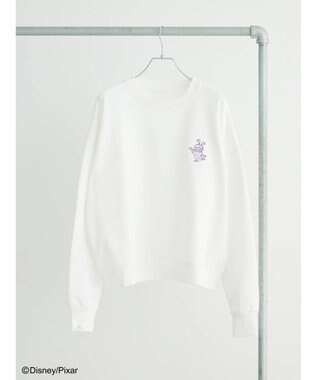 Green Parks モンスターズ・インク／ワンポイント裏毛スウェット Purple