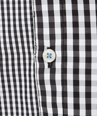 J.PRESS KIDS 【110-130cm】ギンガムチェック シャツ ブラック系3