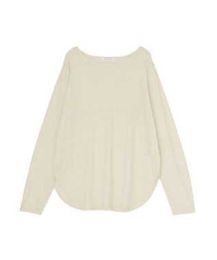 AMERICAN HOLIC ラウンドカットシアープルオーバー Light Yellow