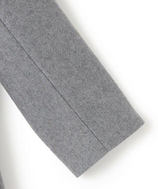 ICB ウールライトメルトン チェスターコート ミディアムグレー系