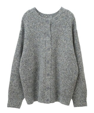 Green Parks ２ＷＡＹメランジＭＩＸニットプルオーバー Navy