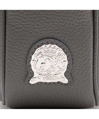 A.D.M.J. クリスタルソーイングボストン28cm オイスターグレー