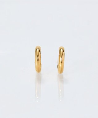 Phoebe 【痛くないシリーズ/金属アレルギー対応】ミニマルストレートフープライトフィットイヤリング　ゴールド ゴールド