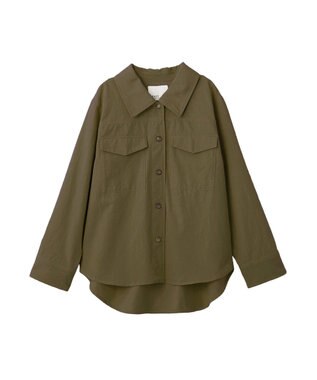 CRAFT STANDARD BOUTIQUE ワークシャツブルゾン Khaki