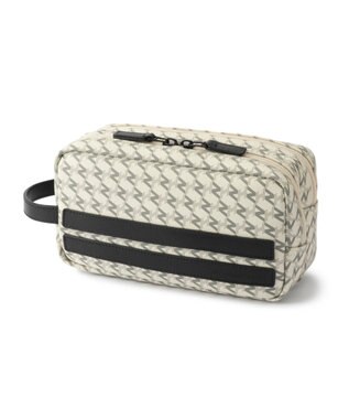 ZERO HALLIBURTON モノグラム カートポーチ 82535 ゴルフバッグ アイボリー