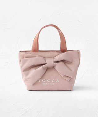 【撥水】WISH RIBBON POUCHBAG ポーチ