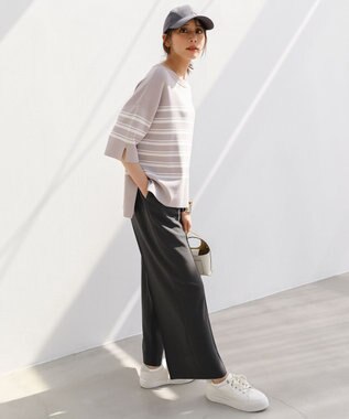 ANY SIS アーバンクールタッチ パンツ スレート