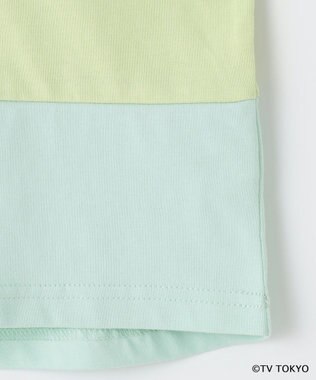 組曲 KIDS 【80-100㎝】シナぷしゅ襟付き カットソー ミント