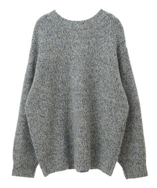 Green Parks ２ＷＡＹメランジＭＩＸニットプルオーバー Navy