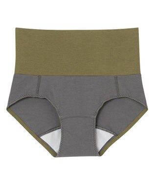 une nana cool 綿ベア天竺 カラーブロッキング サニタリーショーツ GB