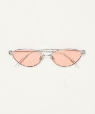 WEGO メタルフレームキャットアイカラーレンズアイウェア