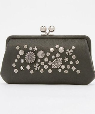 UNBILLION ペルケ perche / マルチスタッズがま口ロングウォレット