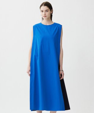 【接触冷感・UVカット・洗える】RENUソフトタイプライター バイカラーワンピース