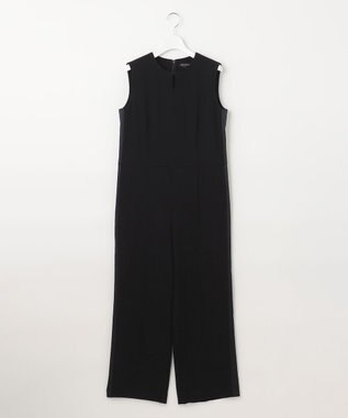 23区 【APPLAUDIR】クリアジョーゼット オールインワン ブラック系