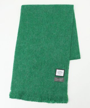 J.PRESS YORK STREET 【UNISEX】【QUIOC】モヘヤマフラー グリーン系