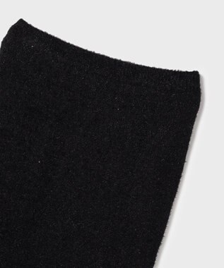 GRACE CONTINENTAL ラメフェザーニットスカート ブラック