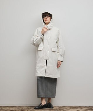 GRACE CONTINENTAL パディングマルチwayコート ホワイト