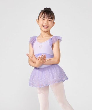 Chacott スカート付レオタード ヴァイオレット